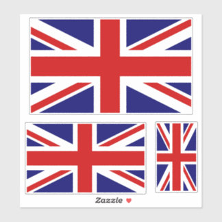 United Kingdom National Flag Contour Sticker