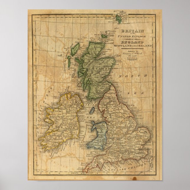 United Kingdom of England, Scotland and Ireland Poster (Front)