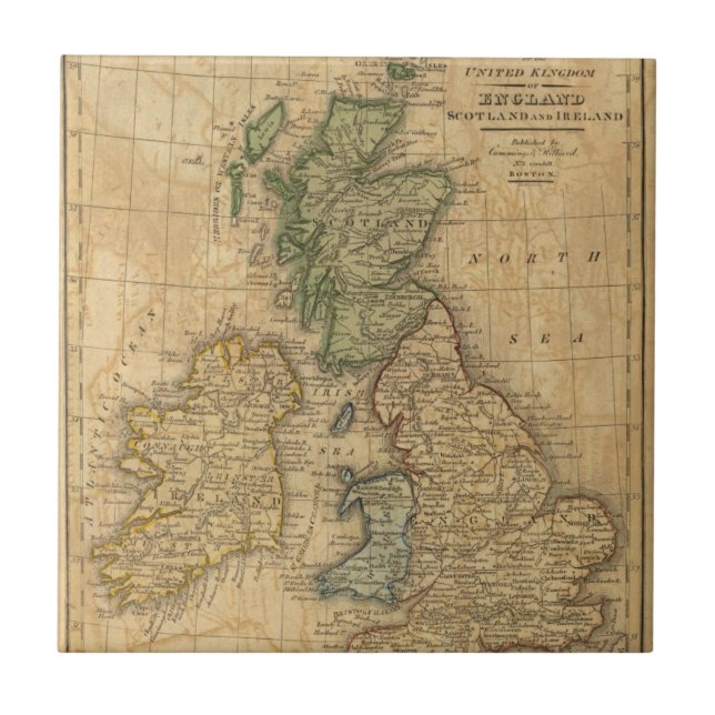 United Kingdom of England, Scotland and Ireland Tile (Front)