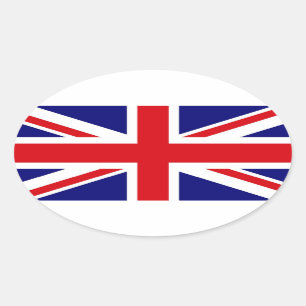 UNITED KINGDOM OVAL STICKER