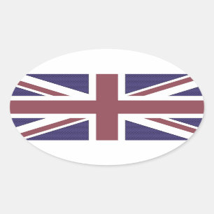 UNITED KINGDOM OVAL STICKER