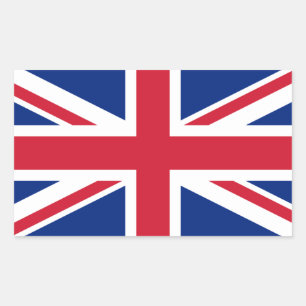 united kingdom rectangular sticker
