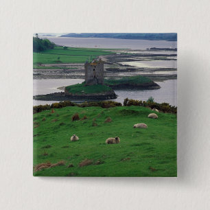 United Kingdom, Scotland, Isle of Skye, old 15 Cm Square Badge