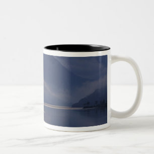 United Kingdom, Scotland. Loch Duich Two-Tone Coffee Mug