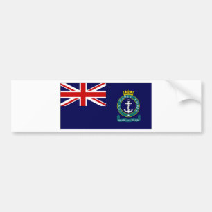 United Kingdom Sea Cadet Corps Flag Bumper Sticker