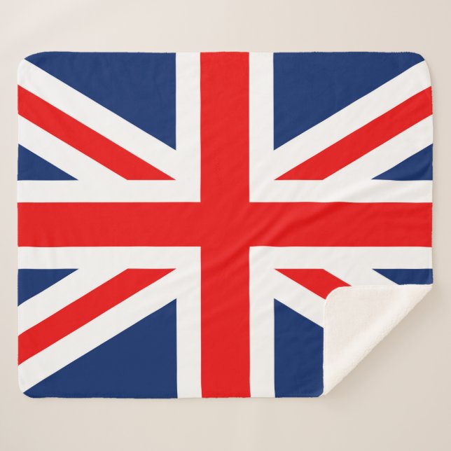 United Kingdom Sherpa Blanket (Front (Horizontal))