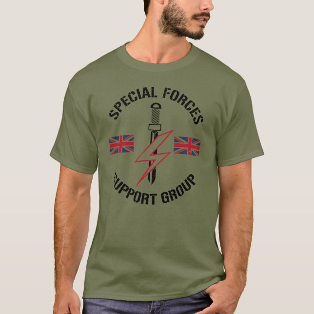 United Kingdom Special Forces (UKSF) T-Shirt (Front)
