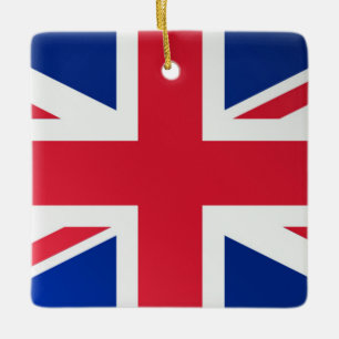 United Kingdom Square Ornament
