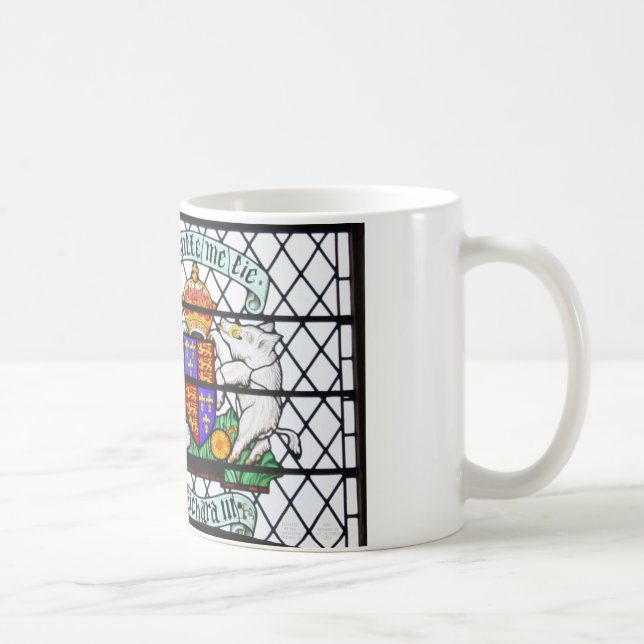 UNITED KINGDOM STAINED GLASS RICHARD III COFFEE MUG (Right)