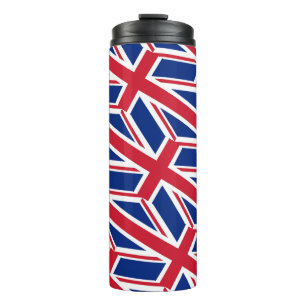 United Kingdom Travel Mug, patriotic British Flag Thermal Tumbler