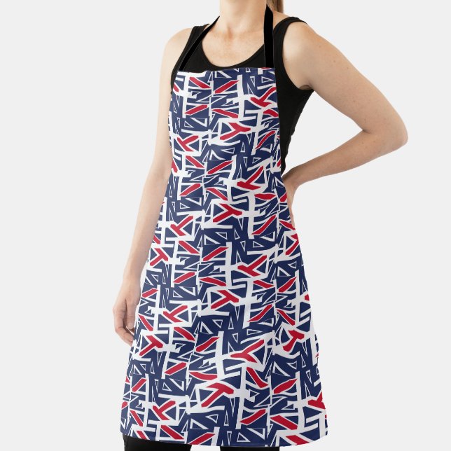 United Kingdom UK flag BY MASANSER PIXELAT Apron (Insitu)