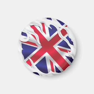 United Kingdom Under The Skin Flag Magnet