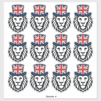 United Kingdom Union Flag Lion