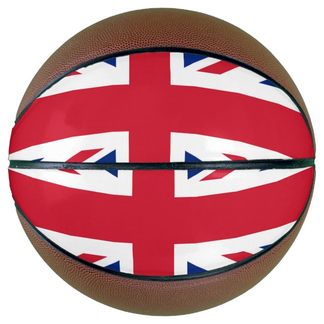 United Kingdom Union Jack Flag Basketball (Front)