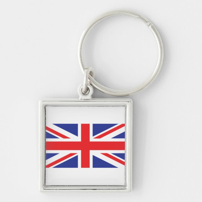United Kingdom /Union Jack Flag Key Ring (Front)