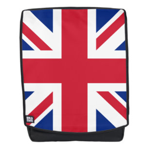 United Kingdom Union Jack Flag of British Colonies Backpack