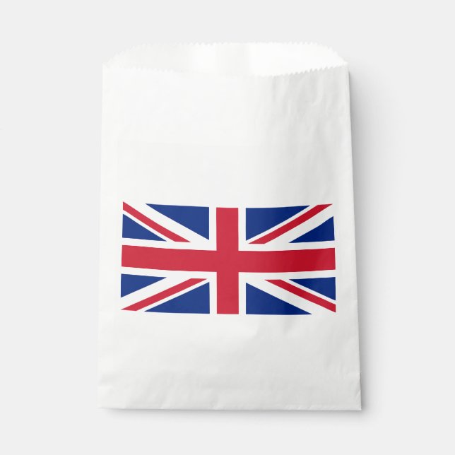 United Kingdom Union Jack Flag of British Colonies Favour Bags (Front)