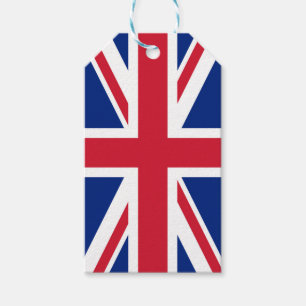 United Kingdom Union Jack Flag of British Colonies Gift Tags
