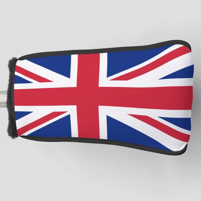 United Kingdom Union Jack Flag of British Colonies Golf Head Cover (Front)