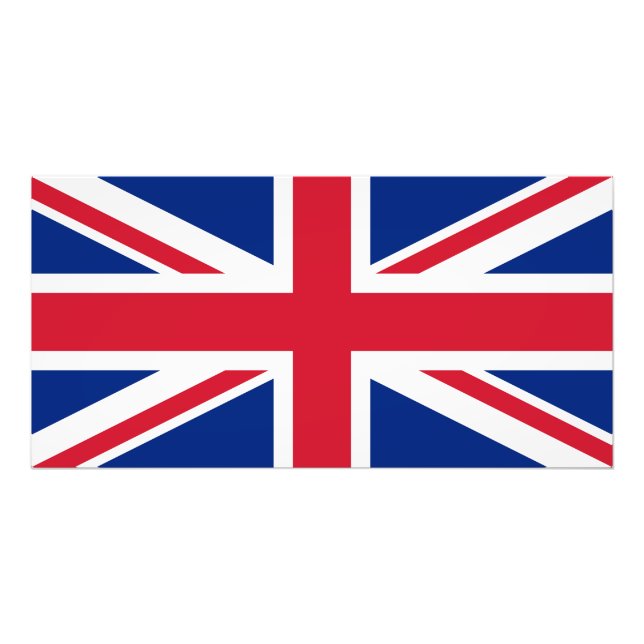 United Kingdom Union Jack Flag of British Colonies Photo Print (Front)