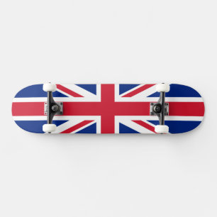 United Kingdom Union Jack Flag of British Colonies Skateboard
