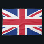 United Kingdom Union Jack Flag of British Colonies Tea Towel<br><div class="desc">The Union Jack, a tapestry woven with threads of history, flutters proudly, a symbol of a nation forged in unity. Its story begins in 1606, when King James VI of Scotland ascended to the English throne as King James I. To commemorate the union of these two kingdoms, he commissioned a...</div>