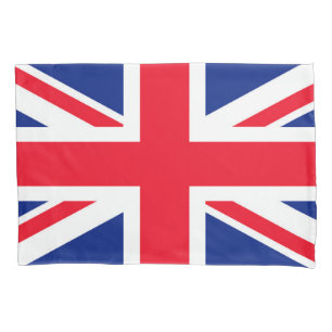United Kingdom Union Jack Flag Pillowcase