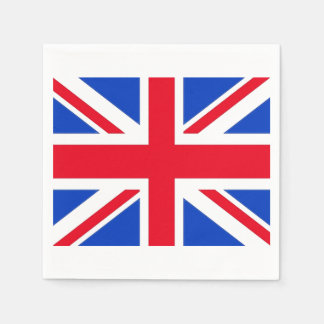 United Kingdom Union Jack Paper Party Napkins