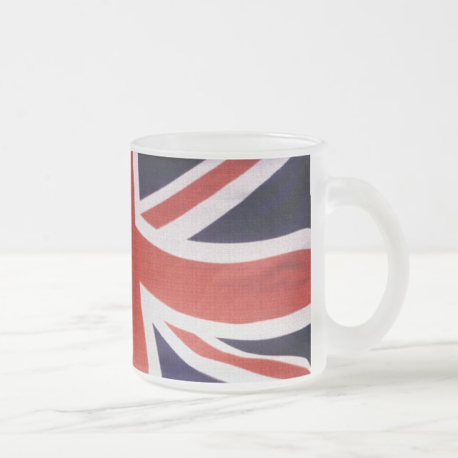 United Kingdom Union Jack Patriotic Coffee Mug (Right)