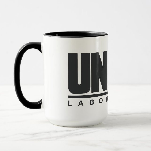 United Laboratories Ceramic 15 oz Mug (Left)