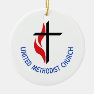 United Methodist Ceramic Tree Decoration