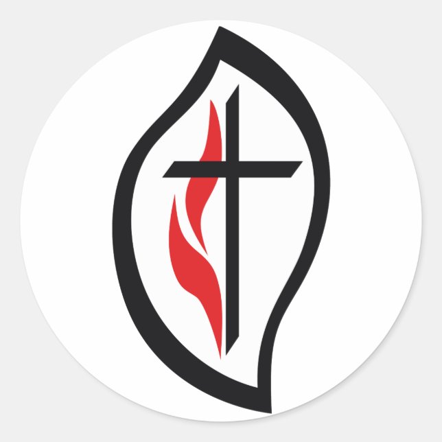 United Methodist Women Classic Round Sticker (Front)