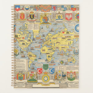 United Nations Map of the World Planner