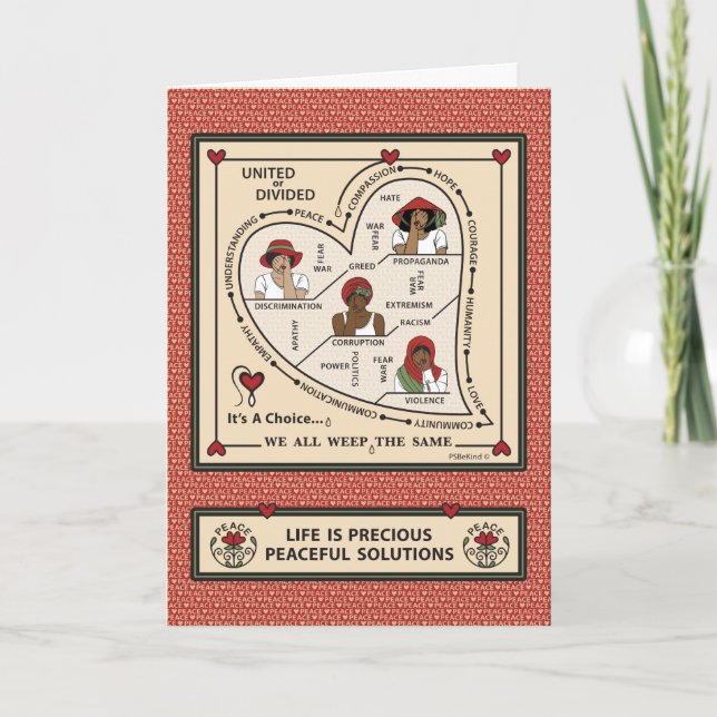 United or Divided 1_Greeting Card (Front)