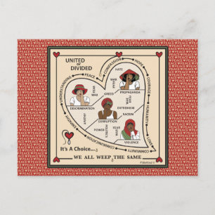 United Or Divided 1_ Postcard