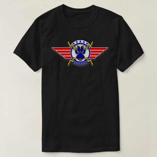 United Paws Badge Explosive Detection T-Shirt (Design Front)