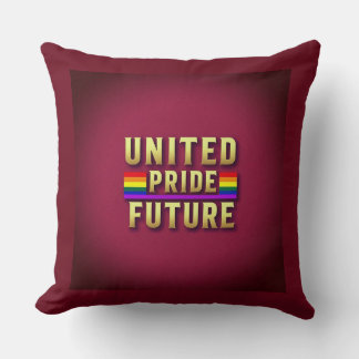 United Pride Future Throw Pillow