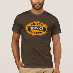 United Service Motors distressed sign t-shirt