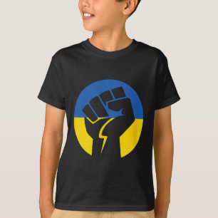 United Solidarity With The Ukraine Called Fist T-Shirt