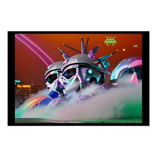 United Space Invasion Force Poster (Front)