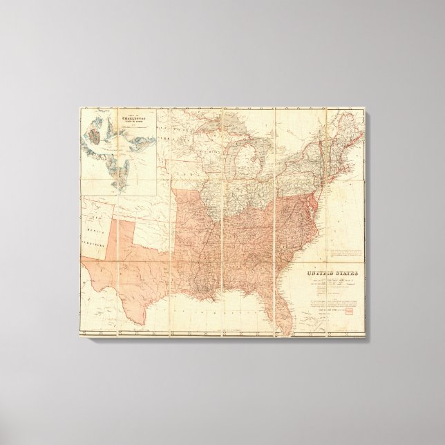 United States 20 Canvas Print (Front)