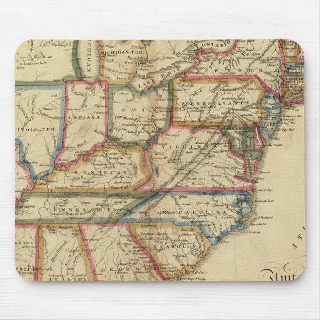 United States 24 Mouse Mat (Front)