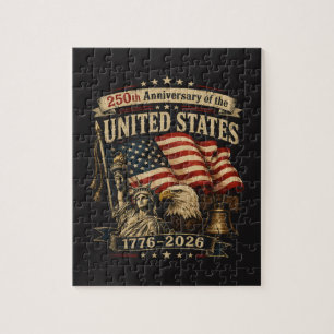 United States 250th Anniversary Celebration Jigsaw Puzzle