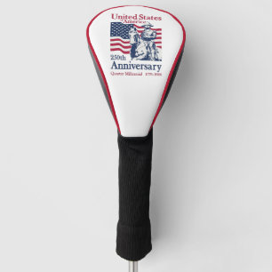 United States 250th Anniversary Commemorative Art  Golf Head Cover