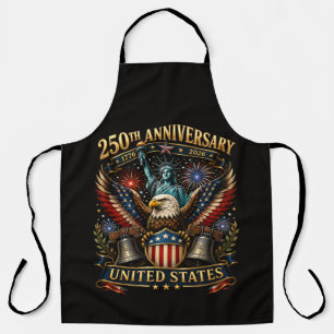 United States 250th Anniversary Patriotic Eagle Apron