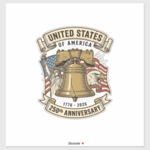 United States 250th Anniversary Patriotic Vector D