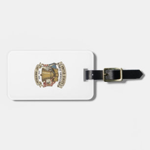 United States 250th Anniversary Patriotic Vector D Luggage Tag