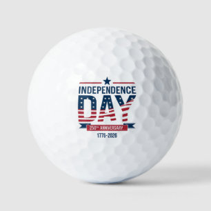 United States 250th Independence Day Anniversary  Golf Balls