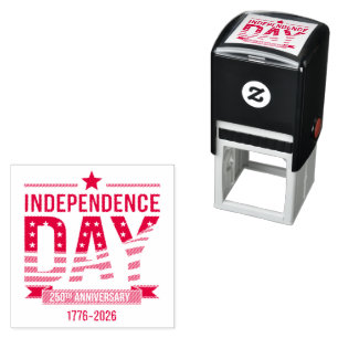 United States 250th Independence Day Anniversary  Self-inking Stamp