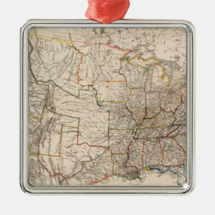 United States 25 Metal Tree Decoration